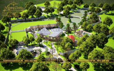Quy hoạch viện dưỡng lão 10000m2 tại Hòa Bình không gian xanh rộng thoáng